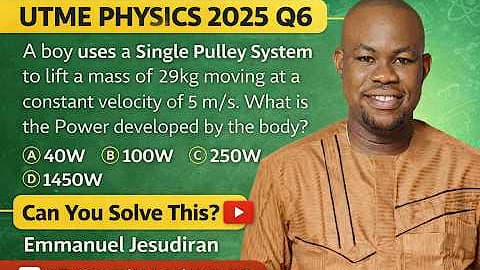 UTME Physics Masterclass: Complete JAMB Preparation Course